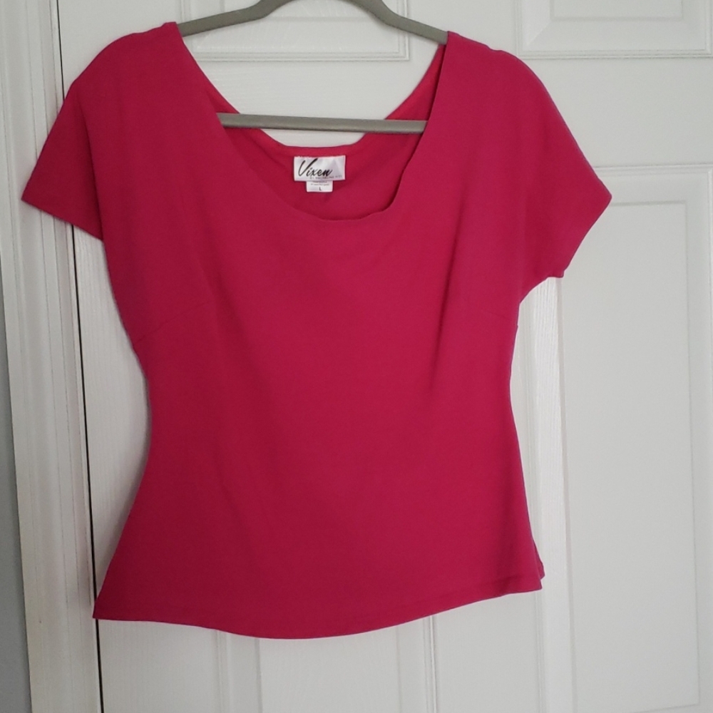 Pink top